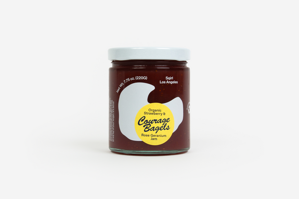 Courage Strawberry Rose Geranium Fruit Spread