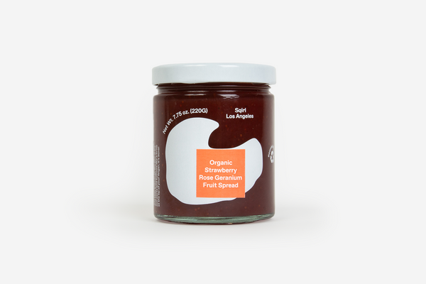 Strawberry Rose Geranium Fruit Spread
