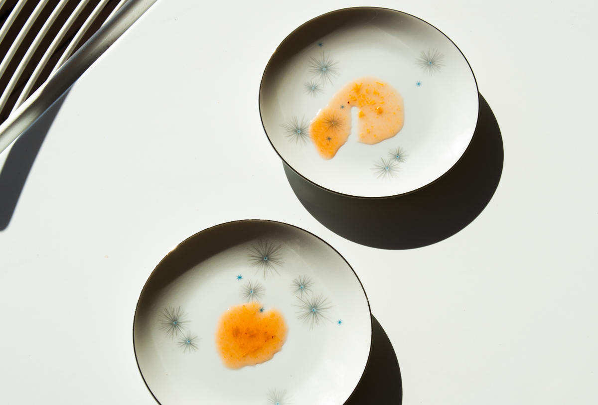 Nectarine and Peach with Peach Leaf Jam Recipe