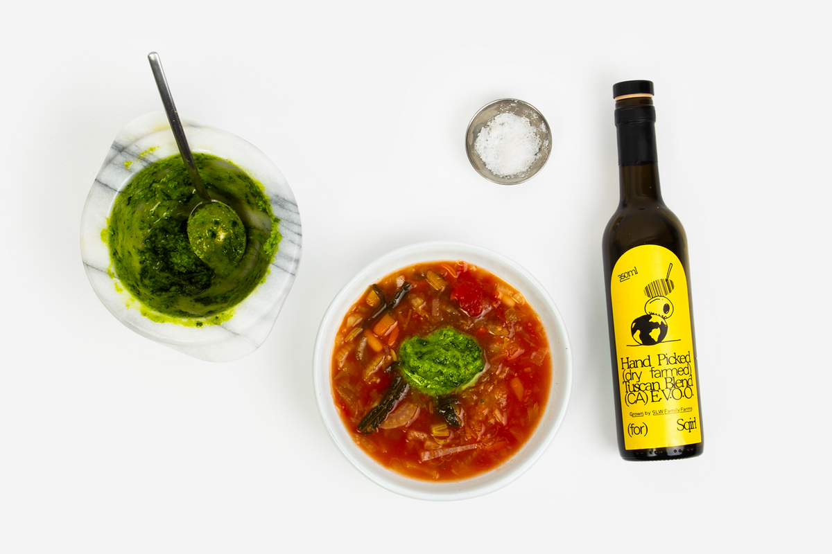 Winter Soupe au Paso Robles Pistou