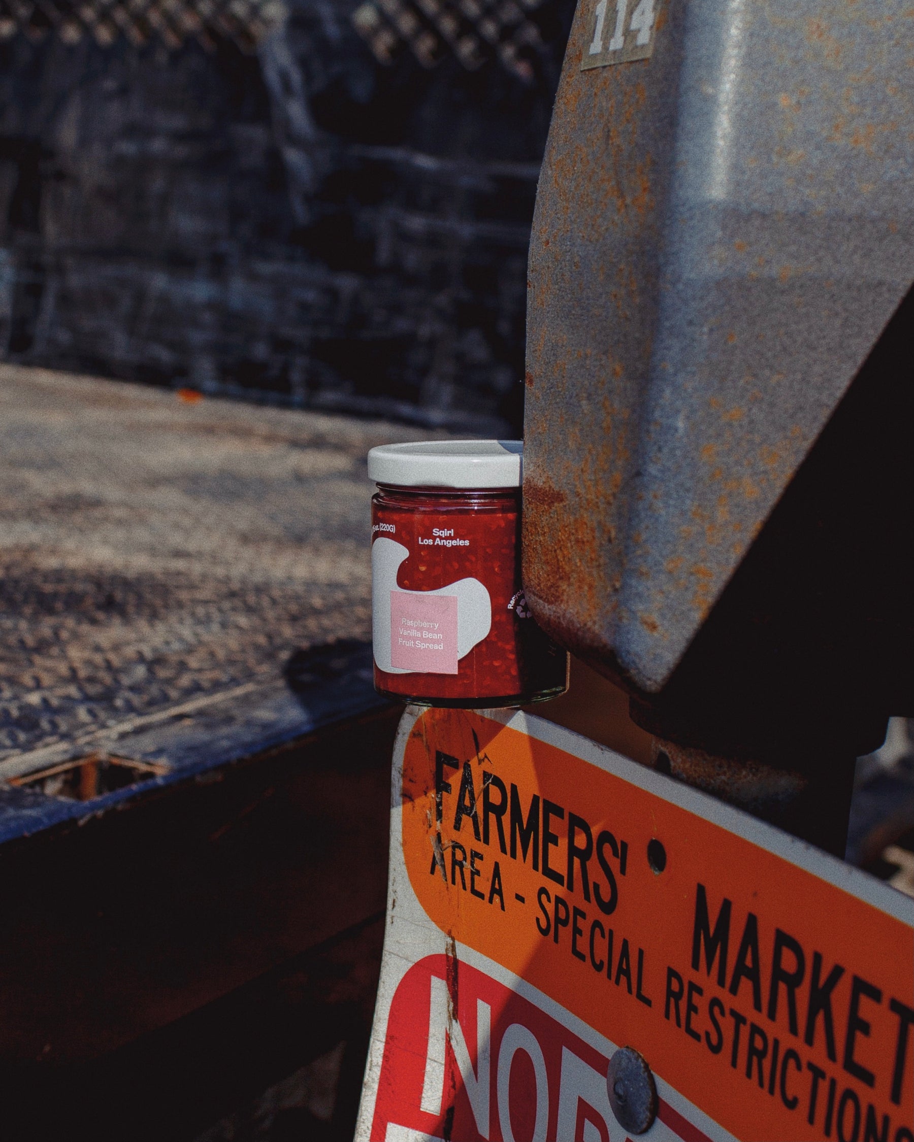 Certified Organic Raspberry & Vanilla Bean Fruit Spread