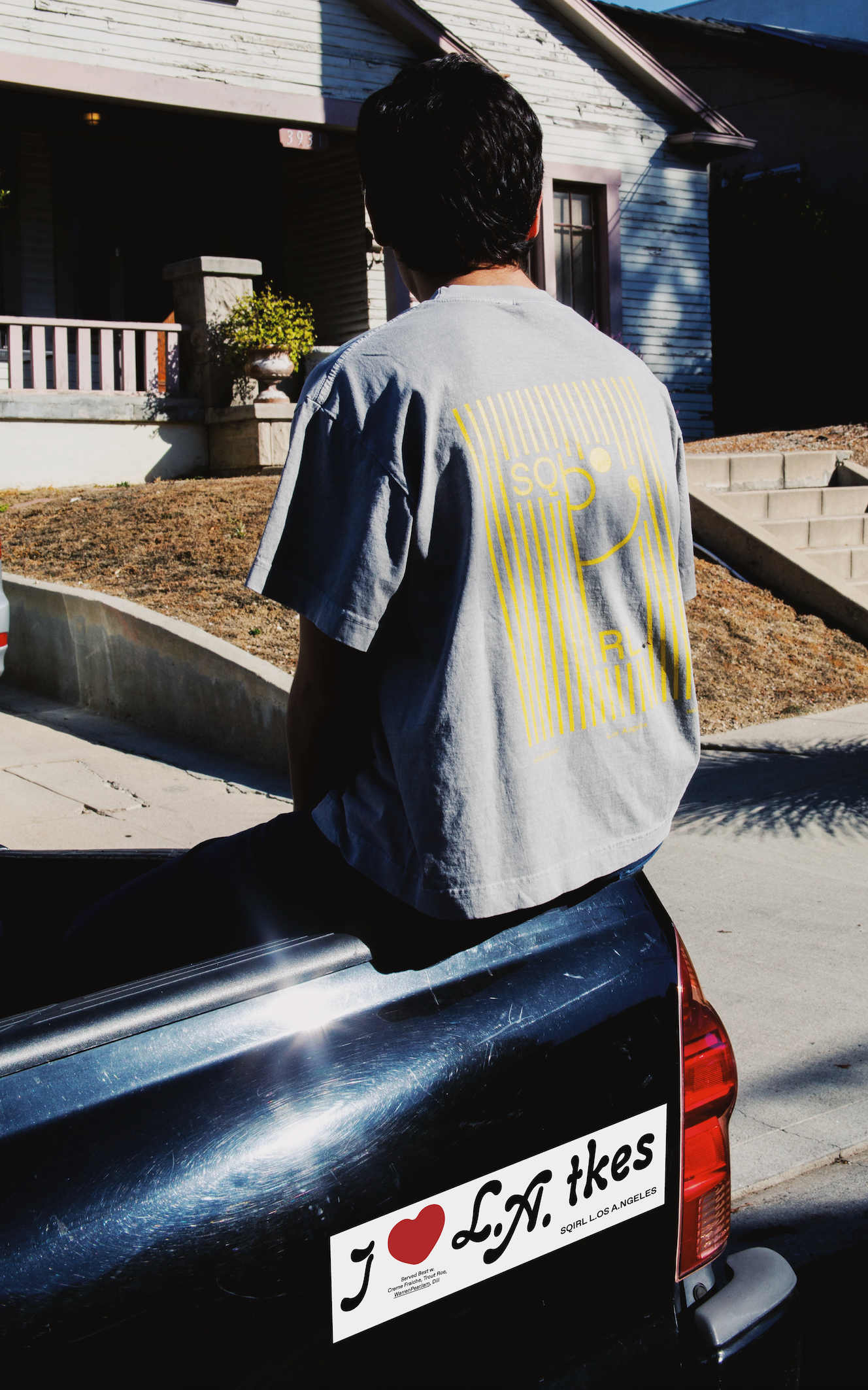 I Heart L.A.tkes Vinyl Bumper Sticker