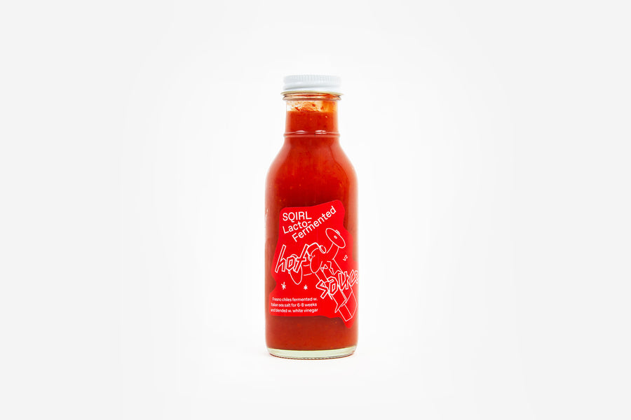 Fresno Chile Lacto-Fermented Hot Sauce (Proceeds to Watts Community Core!)